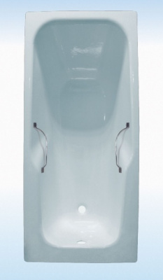 Ванна чугунная Нега с ручками 150х70х59, Универсал