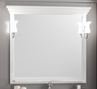 Зеркало 105 Риспекто белый, OPADIRIS